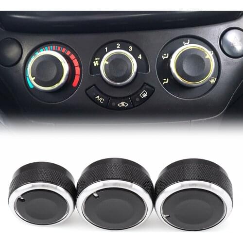For Chevrolet Chevy T250 Aveo Aveo5 Lova 250 Daewoo Gentra AC Knob Heater Air Conditioner Climate Control Switch Knobs Buttons