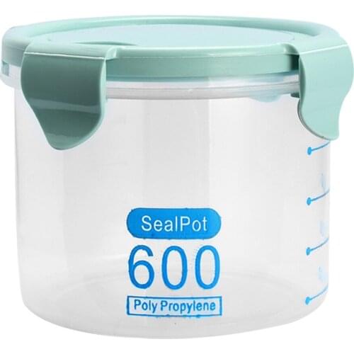 Multi-functional 600ML Storage Tank Tattoo Tools Jar Can, Kitchen Dry Food Container with Lid Airtight Leakproof