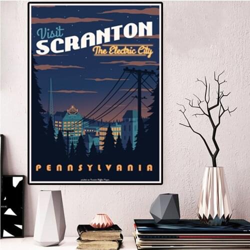 Wall Art HD Print Dunder Mifflin TV Show Poster Canvas Painting Living Room Home Decoration