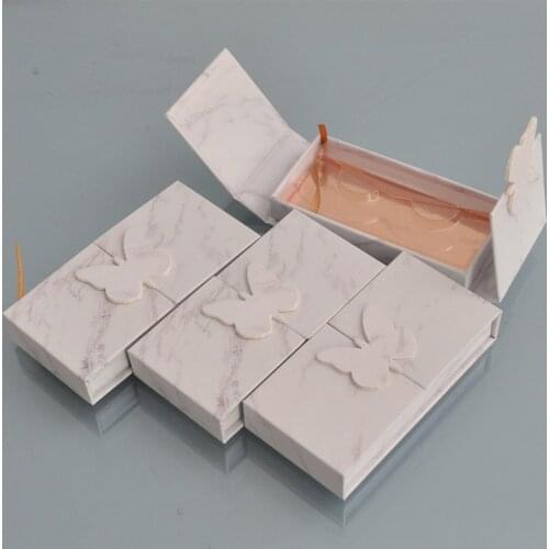 Wholesale False eyelashes custom logo package eyelash packaging box Makeup lash boxes packaging mink lashes case bulk vendors