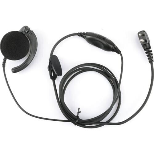 PMLN4443AB 2 Pin Earpiece PTT Mic Speaker VOX Headset for Motorola Radio Mag One A6 A8 CP185 CP040 CP110 EP450 GP3688 CP180