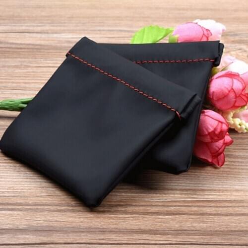 Portable Earphone Case PU Leather Storage Bag Waterproof Headset Headphone Carrying Pouch Earphone Accessory Protector