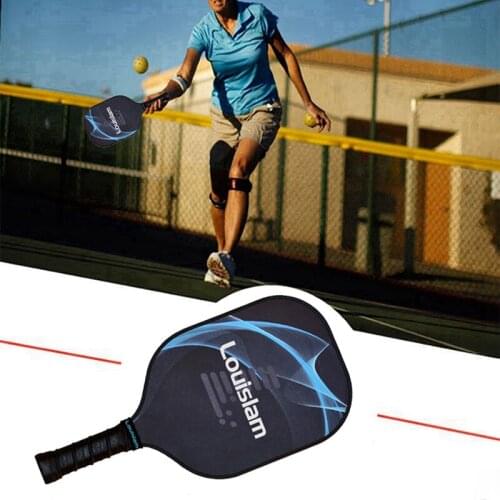 Padel Racket Professional Carbon Fiber Beach Tennis Racket Soft Honeycomb Surface Tennis Pickleballpaddle With Bag For Adult