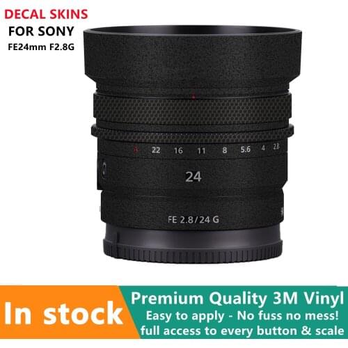 SEL24F28G / FE24F2.8G lens Decal Skin For Sony FE 24mm F2.8 G / 24 2.8G Lens Decal Protector Vinyl Wrap Cover Sticker