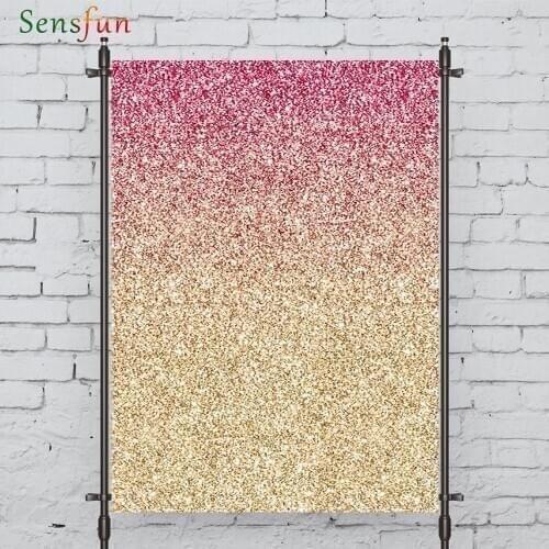 LEVOO Background For Photo Studio Golden Bokeh Christmas Decoration Photocall Photobooth Decor Studio Custom Shoot Prop