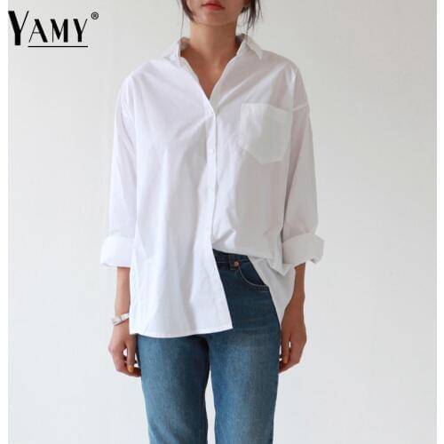 YAMY Women's Big Shirts
