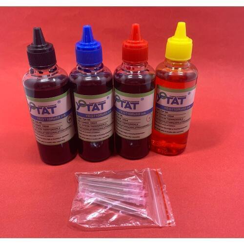 YOTAT 400ml Refillable Dye Ink Compatible 502XL 34XL 35XL 603XL for Epson T502 T02W1-T02W4 / T3471-T3474 / T3591-4 / T03A1-T03A4
