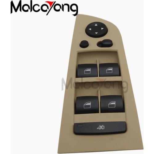 Beige Panel Window Mirror Switch Control Unit left For BMW 61316948634 E90 325i 328i 330i 335i M3