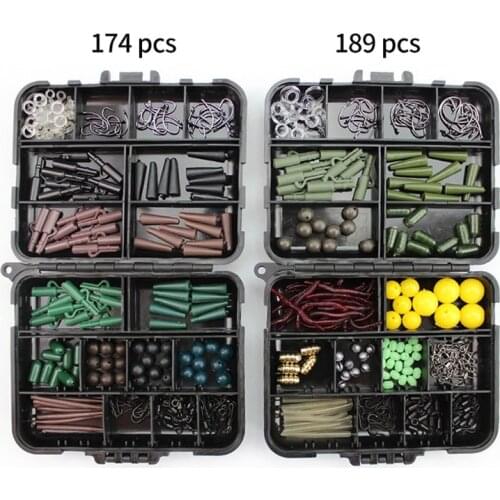 189Pcs Mixed Fishing Lures Hook Box Artificial Spoon Bait Set Fishing Kit Spinning Hard Bait Pesca Square Fishhook Box X593B
