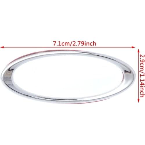 40GF 3D Steering Wheel Sticker For Ford Fiesta Ecosport Kuga Escape Focus Mondeo