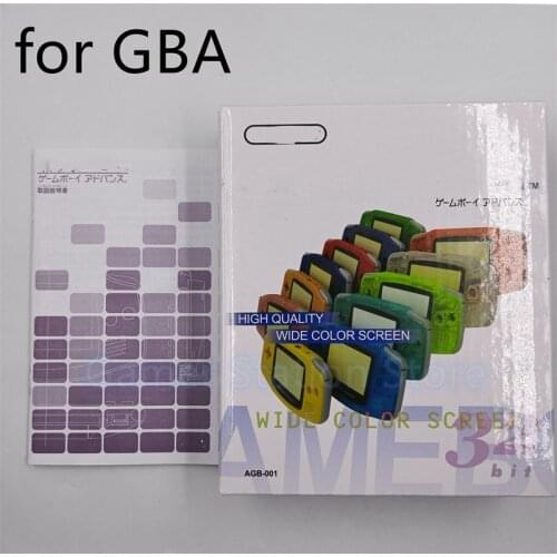 5PCS New Packing Boxes for GBA Game Console protect box Packing Carton for Gameboy Advance Package repair parts