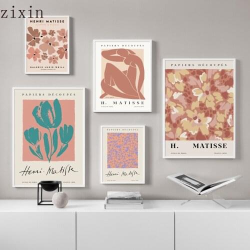 Matisse Abstract Nude Woman Flower Market Sketch Canvas Nordic Poster Wall Art Prints Painting Decor Pictures For Living Room