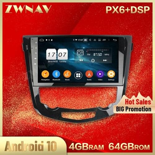 2 din Android 10.0 screen Car Multimedia player For Nissan QASHQAI/X-trail 2014-2019 video stereo GPS navi head unit auto stereo