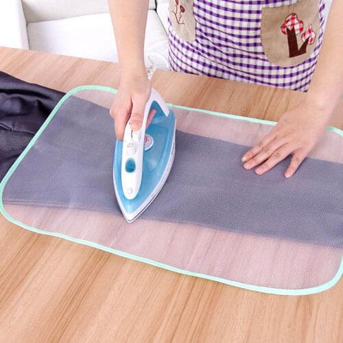 40*60cm High Temperature Ironing Cloth Ironing Pad Cover Household Protective Insulation Against Pressing Pad Boards Mesh Cloth