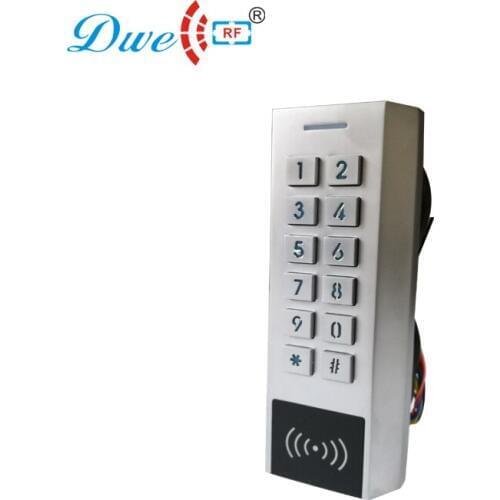 DWE CC RF access control 125khz 1000users waterproof outdoor keypad rfid wide voltage controller