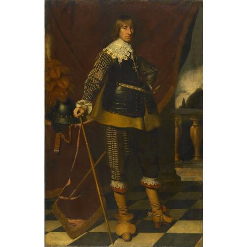 36" large # TOP ART # Holland Netherlands stadtholder Henry Casimir I portrait print oil painting on canvas- good quality
