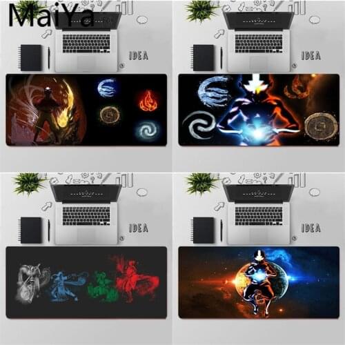 Maiya Top Quality Avatar the Last Airbender Laptop Computer Mousepad Free Shipping Large Mouse Pad Keyboards Mat