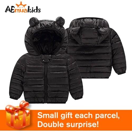 1 2 3 4 Years Autumn Winter Infant Boys Girls Jackets Cute Style Kids Jackets For Toddler Girls Outerwear Clothes