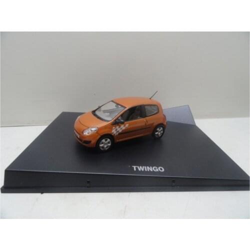 Diecast 1/43 Twingo Alloy Model Cars Static Collection Decoration Show Birthday Gift Toys for Boys Color Boxed