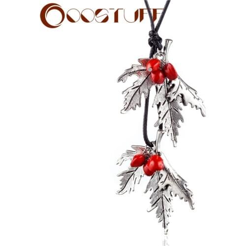 Necklace Woman Gifts Leavies Pendant Fashion Suspension Jewelry Neck Choker Initial Long Chain Gothic Simple Statement Necklaces