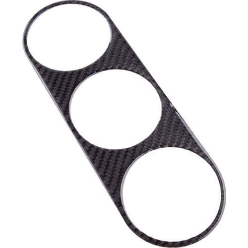 Car Front AC Air Conditioning Console Panel Cover Trim Carbon Fiber Fit for Dodge Challenger 2014 2013 2012 2011 2010 2009 2008