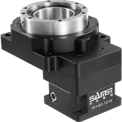 Samsr 60mm rotating platform speed reducer with ratio 10 nema 17 stepping motor for robotic welding automation CNC router