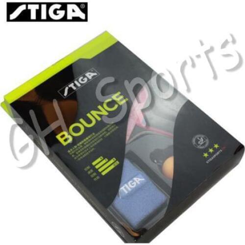 Stiga 3 Star (Ship in Original Box) Table Tennis Rackets (3-Star Level, Gift Set) +1 Wristband +1 Ball Set Ping Pong Bat