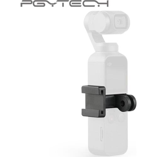 PGYTECH DJI OSMO Pocket 2 Data Port to Cold Shoe and Universal Mount for DJI OSMO Pocket 2 Expansion Accessories Universal Mount