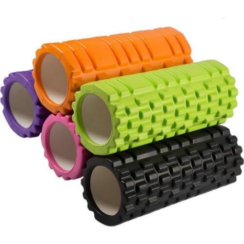 Yoga Foam Roller EVA 33cm Gym Exercise Yoga Block Fitness Floating Point Physical Massage Therapy 6 Colors