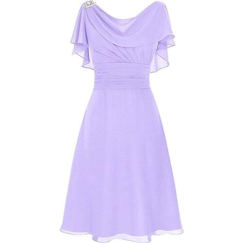 Stylish Bar Women High-waist Dress Elegant Ball Prom Short Wedding Formal Dresses Knee Length Party Gown Off Shoulder Dress Jurk