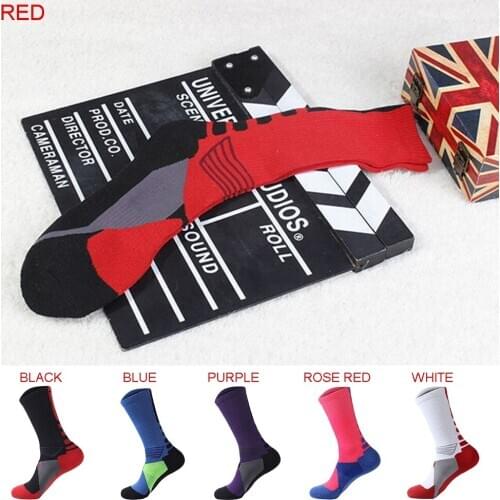 1 Pair Men Women Riding Basketball Socks Unseix Breathable Bicycle Footwear New Sale