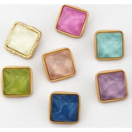 10pcs Metal Buttons For Clothing DIY Apparel Sewing Decorative Button For Crafts Accessories GT-9094