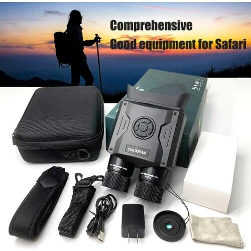 Night Vision rechargeable Device Binoculars 650 Yards Digital IR Telescope Zoom Optics Photos Video Recording Hunting Camera
