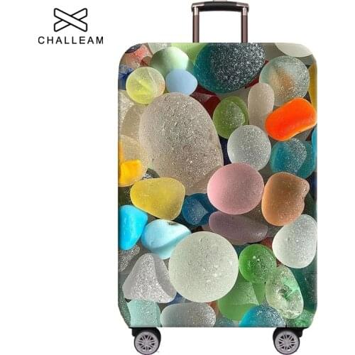 Travel Thick Elastic Luggage Protective Cover Fashion Case Suitcase Fit 18"-32" Trolley Baggage Covers XT900