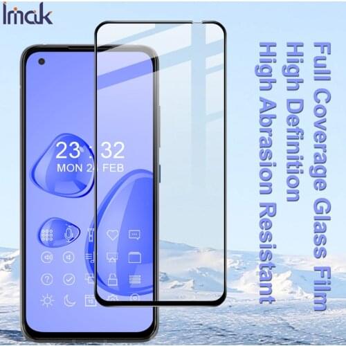 Imak Tempered Glass For Asus Zenfone 8 ZS590KS Screen Guard Protective oleophobic Full glue