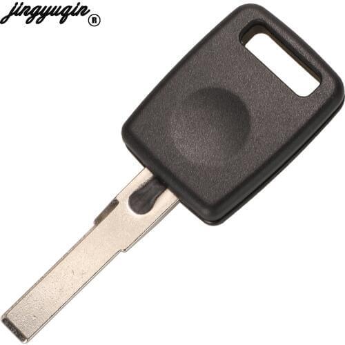Jingyuqin Transponder Car Remot Key Case Fob Shell For Audi A4 A4L A6 A6L A3 Q3 Auto Key Cover Case