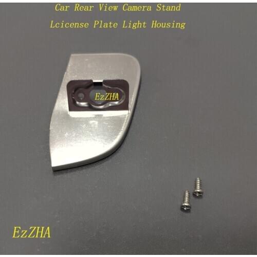 EzZHA Car Rear View Backup Camera Bracket License Plate Light Housing Mount For Chevrolet Cruze 2017
