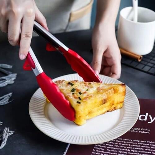 Accessoire de cuisine Silicone Anti-Scalding Food Clip Household Grilled Steak High Temperature Barbecue Kitchen Bread