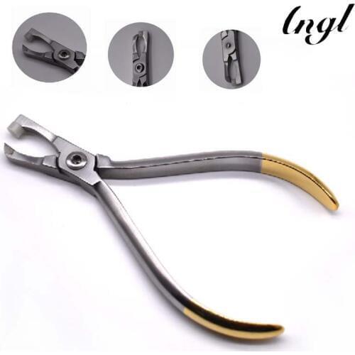 Dental Orthodontic Band Removing Pliers Dental Belt Ring Buccal Tube Bands Removal Clamp Pliers Long Tip Dental Tools