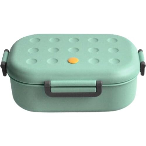 Cute Portable Food Storage Office Compartment Easy Use For Kids Adults Leakproof Microwave Safe Nordic Lunch Container Bento Box