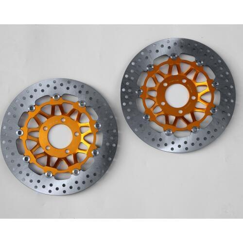 Floating Front Brake Disc Rotor For Motorcycle Suzuki RG125 Gamma & Bandit GSF250 GJ77A RGV250 GSX-R400 GK76A New