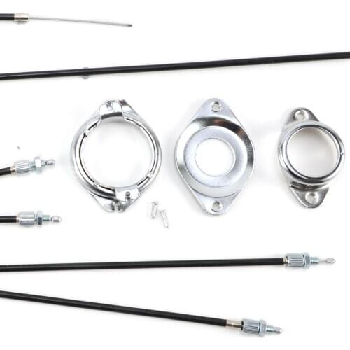 BMX Gyro Brake Cables Front Rear with Rotor Full Detangler Set