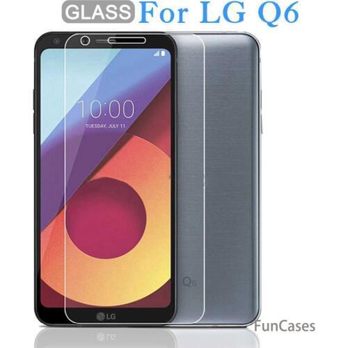 Tempered Glass For LG Q6 Screen Protector 9H Explosion Proof 5.5" inch 2.5 D Protection Glass For LG Q6 lgq6 Phone Film Glas