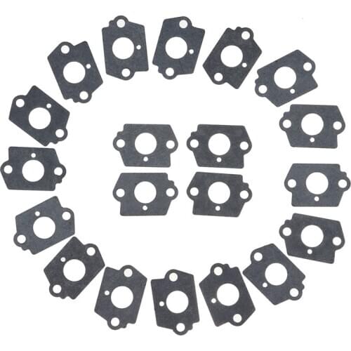20Pcs/Set Carburetor Rebuild Kit Grass Cutter Washer For Stihl Craftsman Poulan For Echo Weedeater Zama Walbro Carb Gaskets