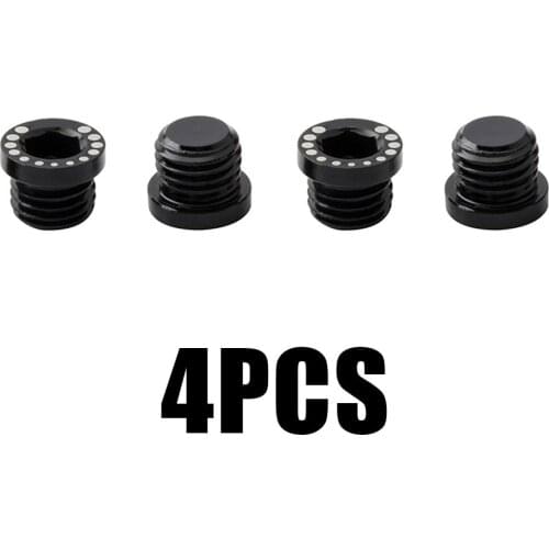 4Pcs Folding Bike MTB Bicycle V Brake Post Mount Screw Plugs Bolts Aluminum Alloy M10*1.25 Bicycle Repair Tools