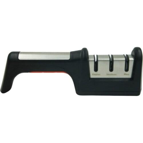 DMD Professional Stainless Steel Knife Sharpener Three Stage For Kitchen Tools Ceramic Diamond Knife Blade Sharpener LX1590 h3