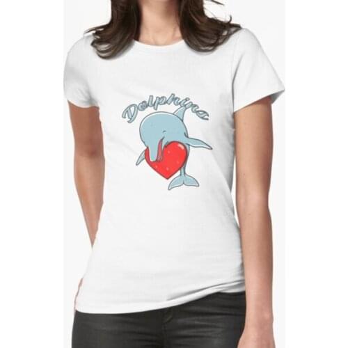 Dolphin Love Gift T-Shirt Print Top