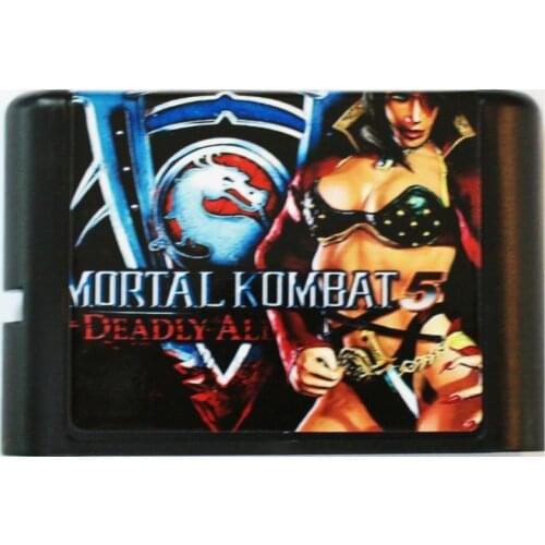 Mortal Kombat 5 16 bit MD Game Card For Sega Mega Drive For SEGA Genesis