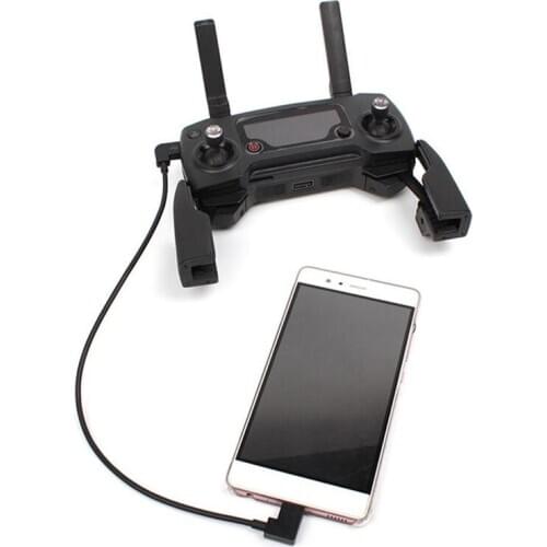 Data Cable for DJI Spark/MAVIC Pro/Air Control Micro USB To Lighting/type C/Micro USB Adapter Line for IPhone IPad for Xiaomi