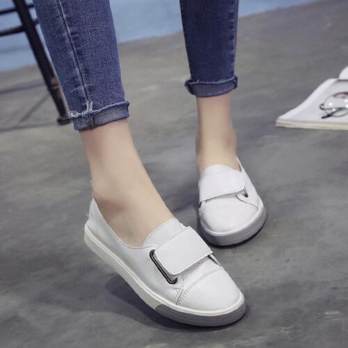 Classic Little White Shoes Female Autumn 2019 New Korean Version Campus Breeze Comfort Lady Leisure Shoes Student Shoes vbn78